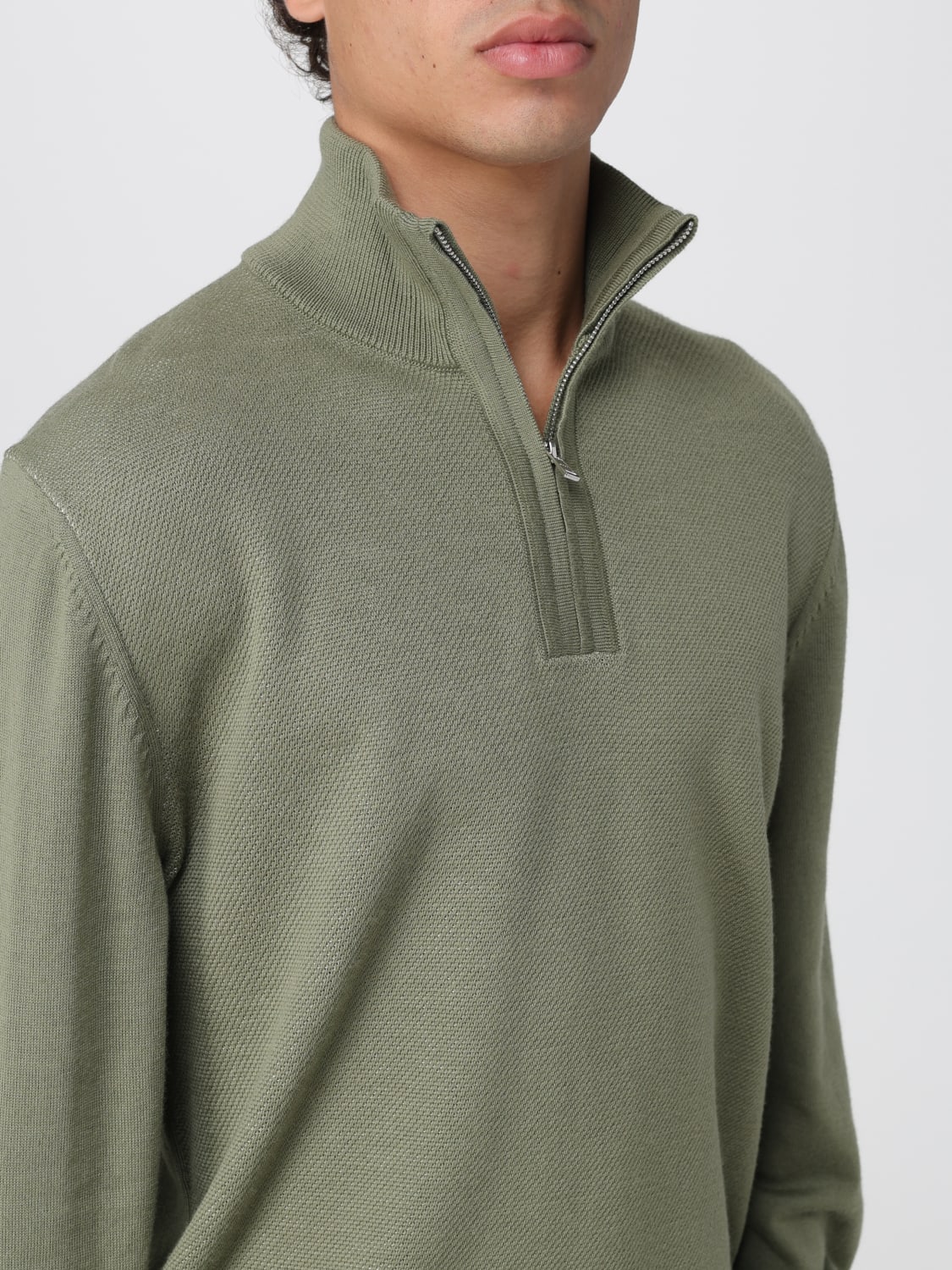 BOSS PULLOVER: Pullover herren Boss, Grün - Img 3