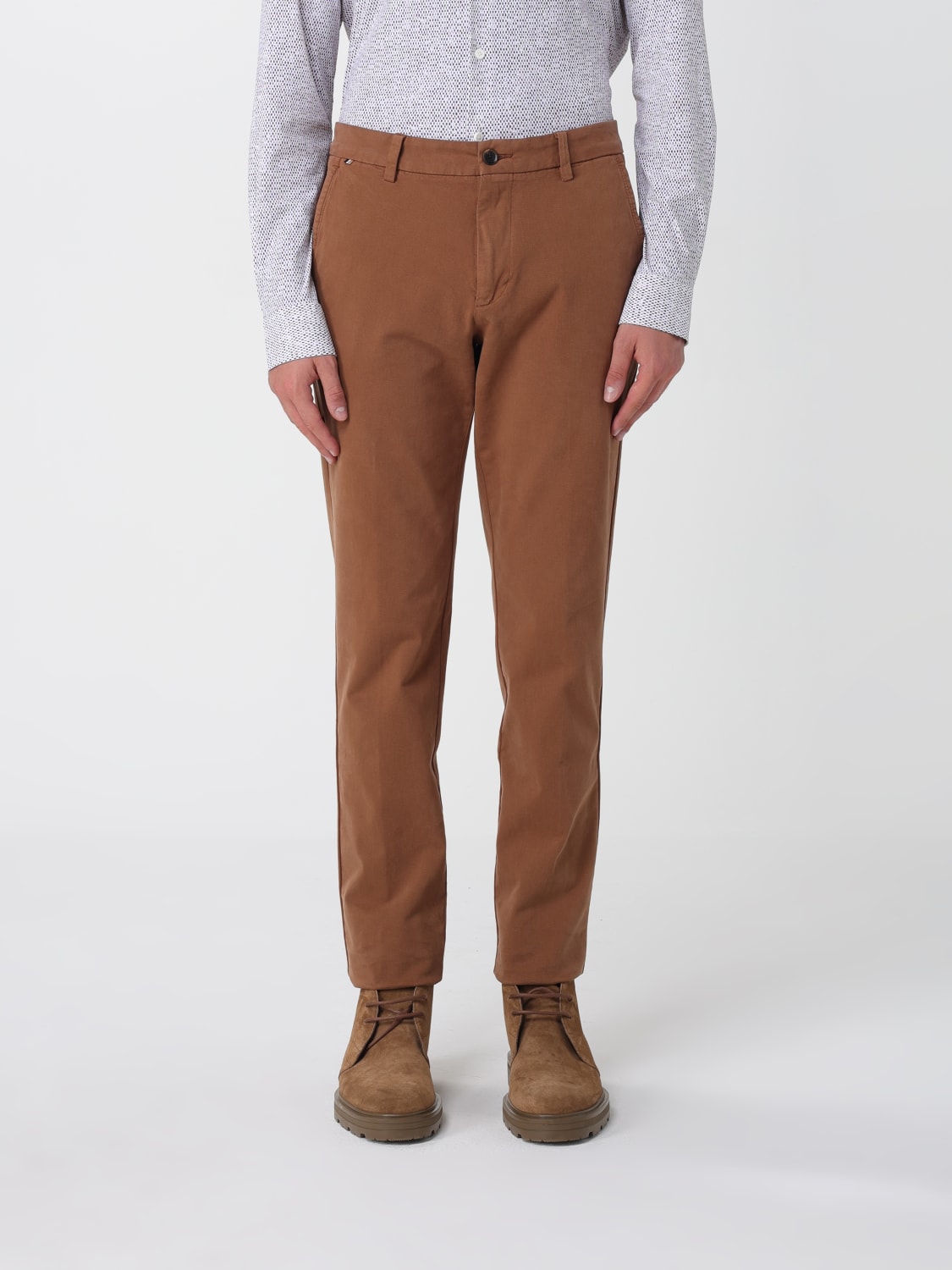 BOSS PANTS: Pants men Boss, Brown - Img 1