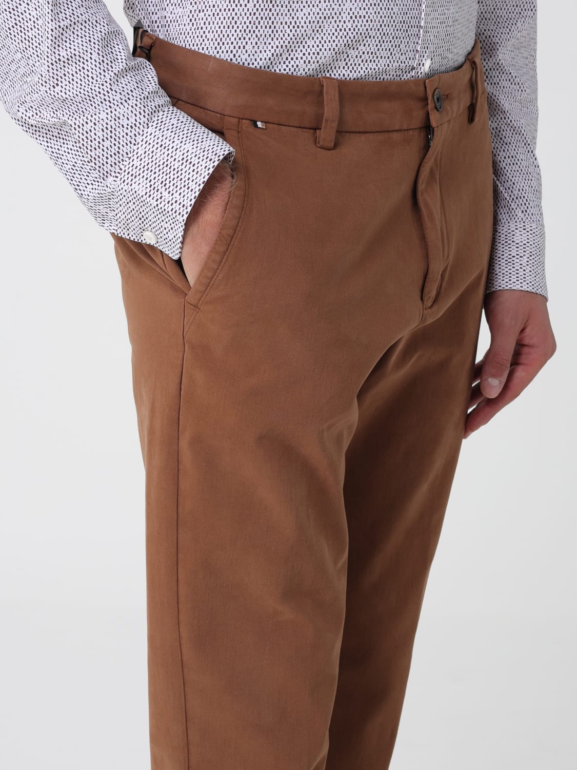 BOSS PANTS: Pants men Boss, Brown - Img 3