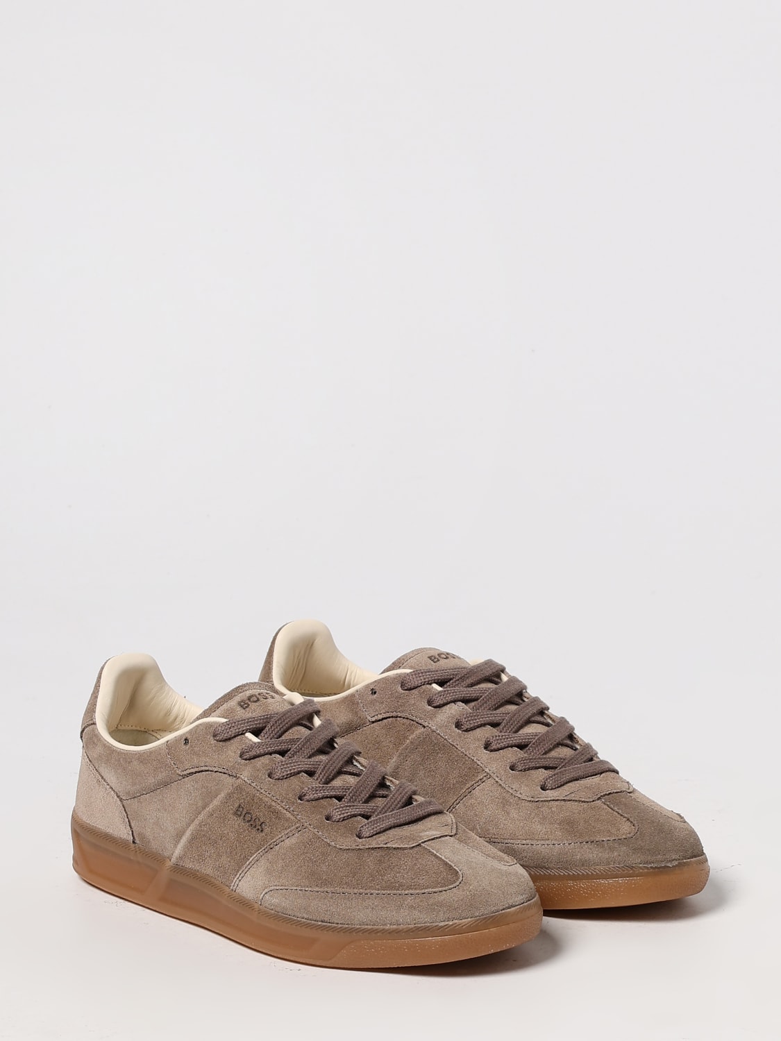 BOSS SNEAKERS: Sneakers woman Boss, Brown - Img 2