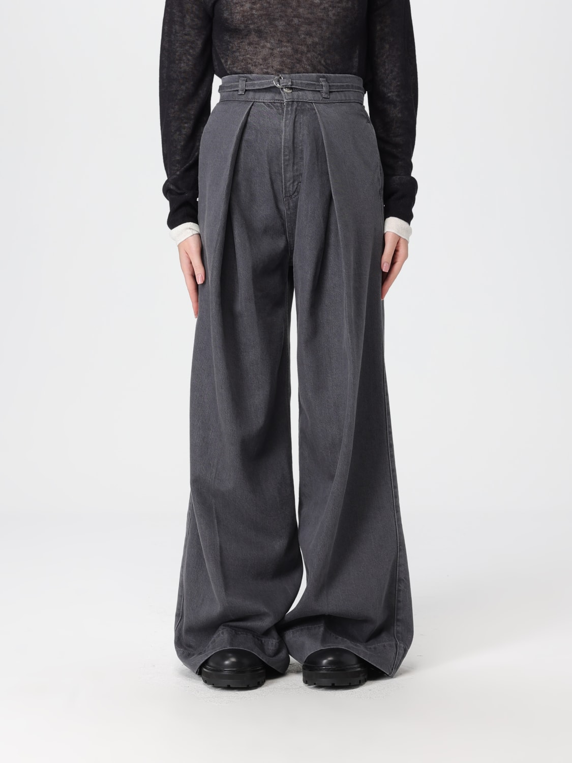 BOSS 牛仔裤: 牛仔裤 女士 Boss, 灰色 - Img 1