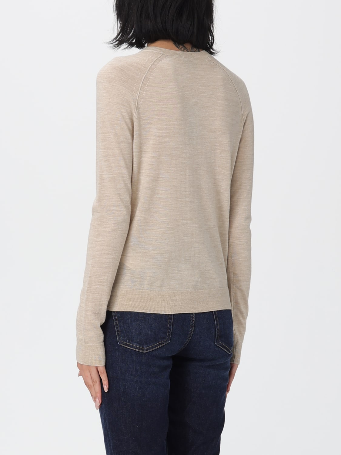 BOSS SWEATER: Sweater woman Boss, Beige - Img 2