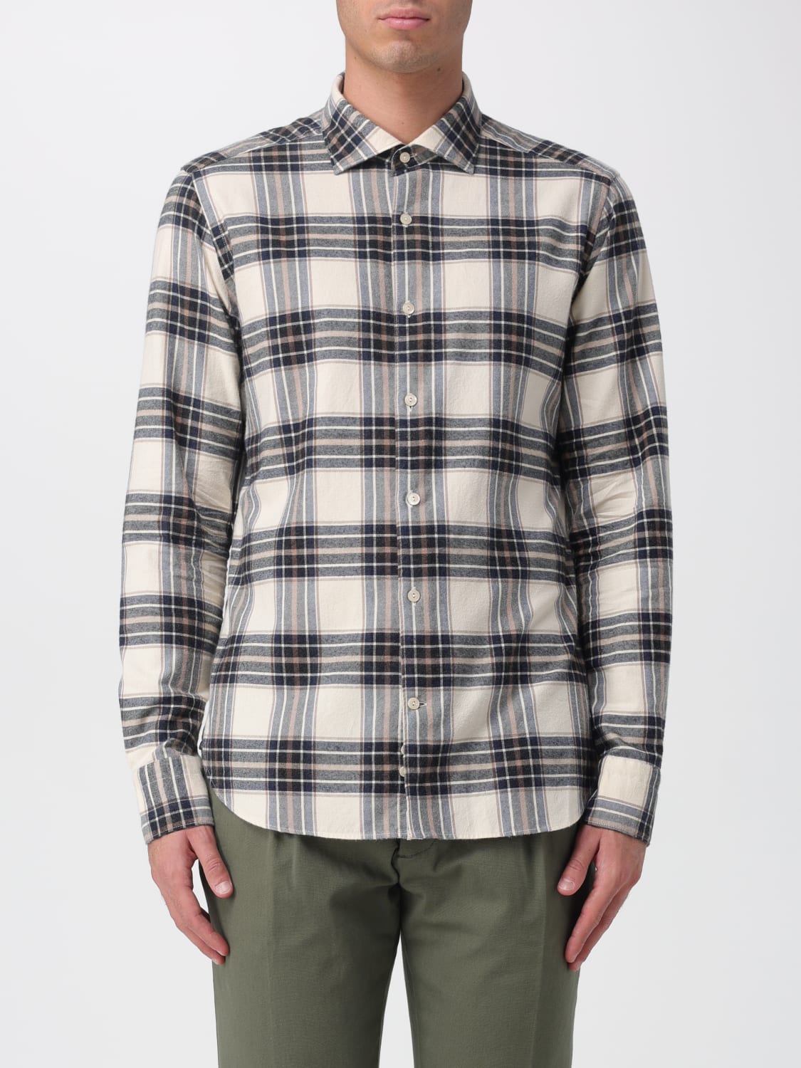 TINTORIA MATTEI SHIRT: Shirt men Tintoria Mattei, White - Img 1