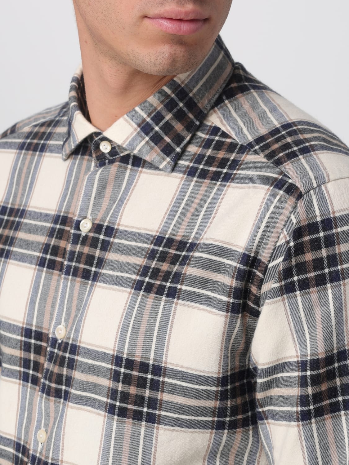 TINTORIA MATTEI SHIRT: Shirt men Tintoria Mattei, White - Img 3