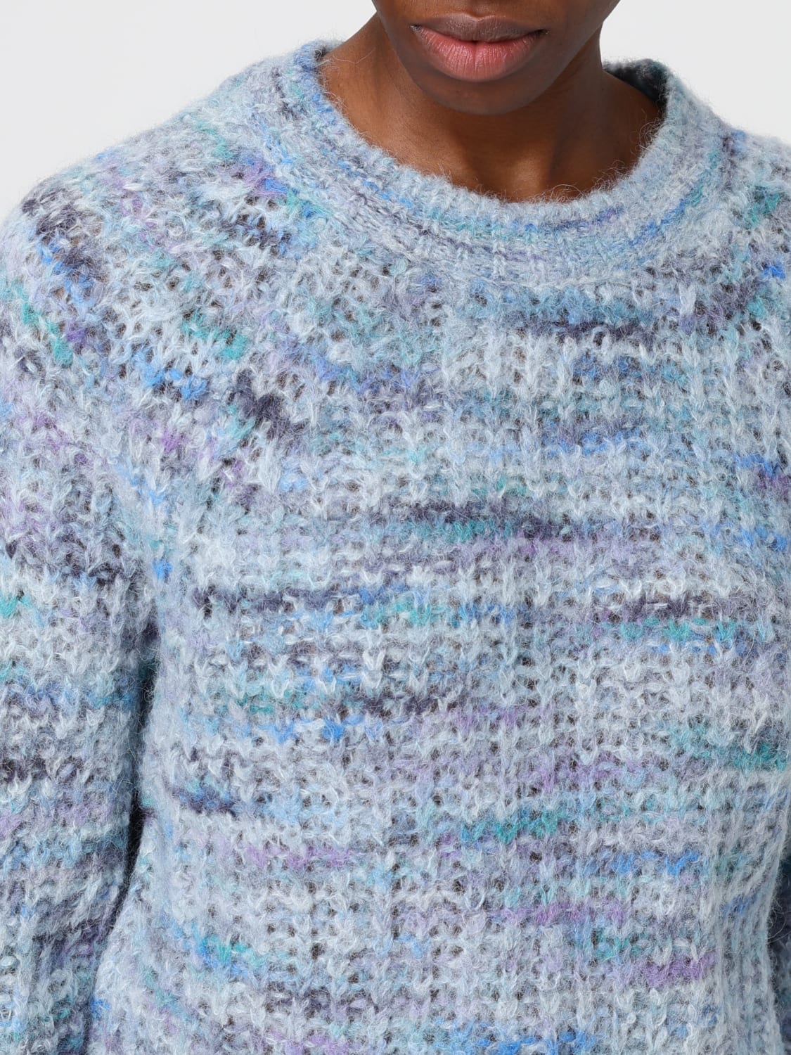 BOSS SWEATER: Sweater woman Boss, Sky Blue - Img 3