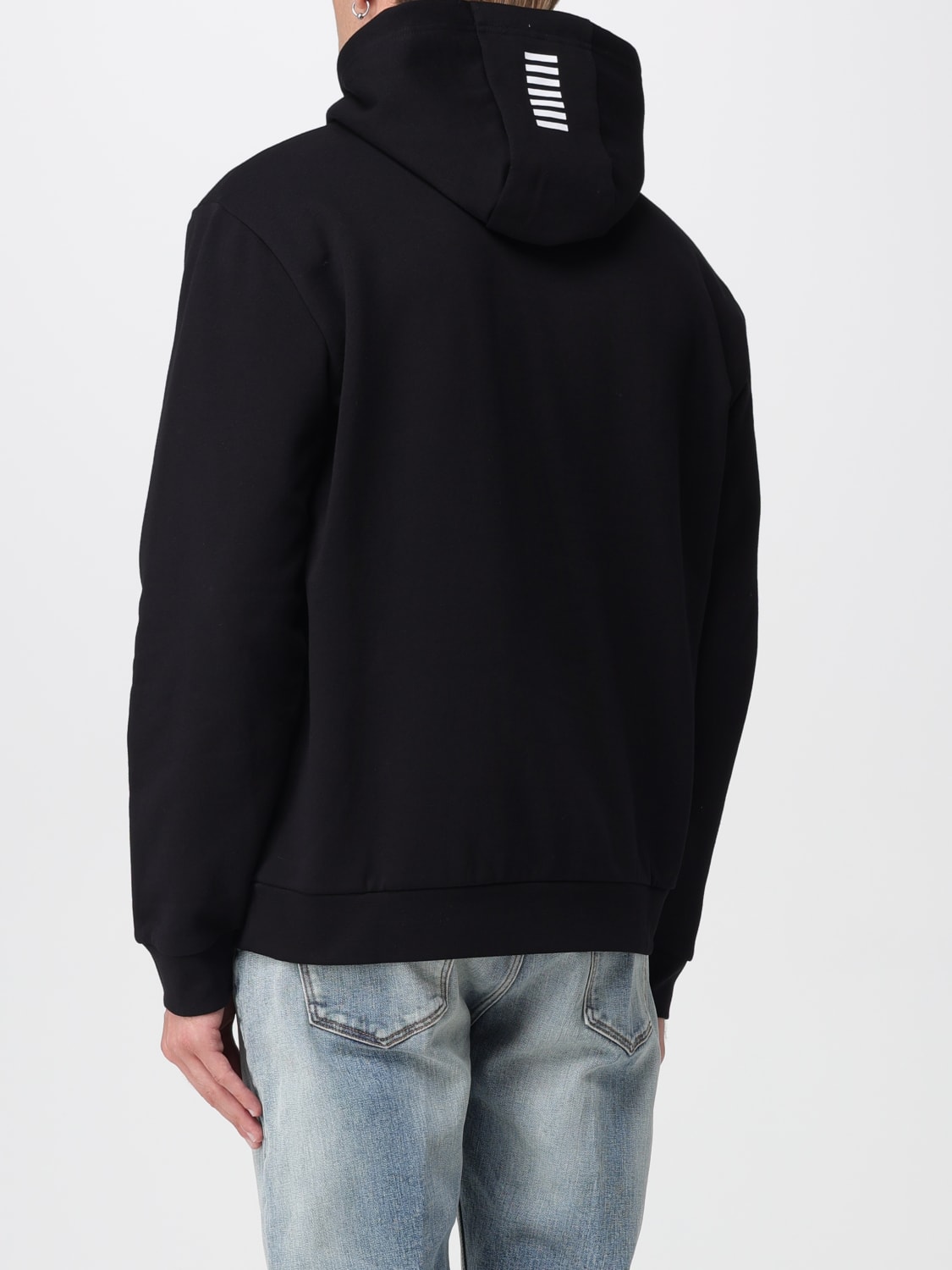 EA7 SWEATSHIRT: Pullover herren Ea7, Schwarz - Img 2