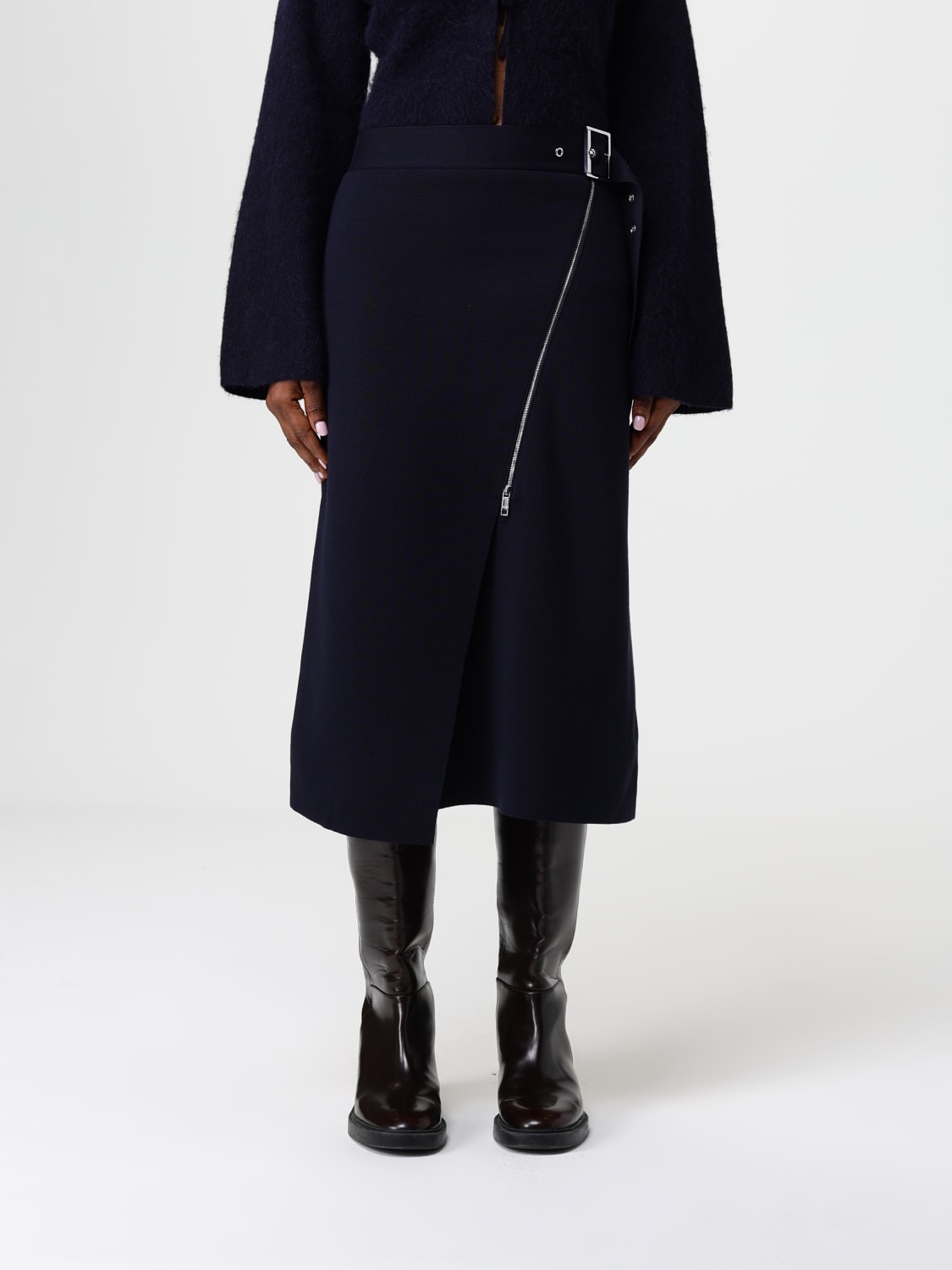 BOSS SKIRT: Skirt woman Boss, Blue - Img 1