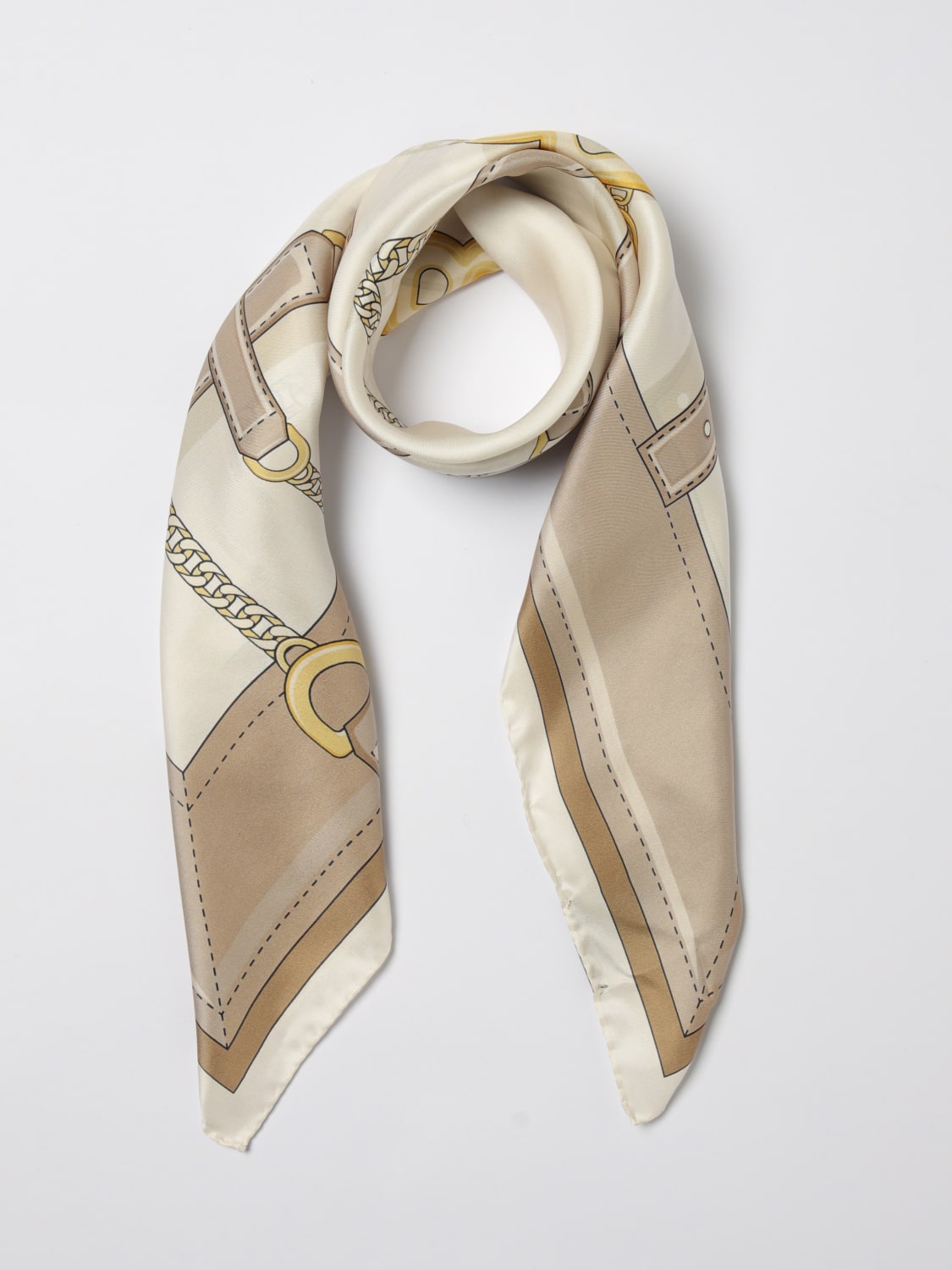 BOSS NECK SCARF: Scarf woman Boss, Sand - Img 2