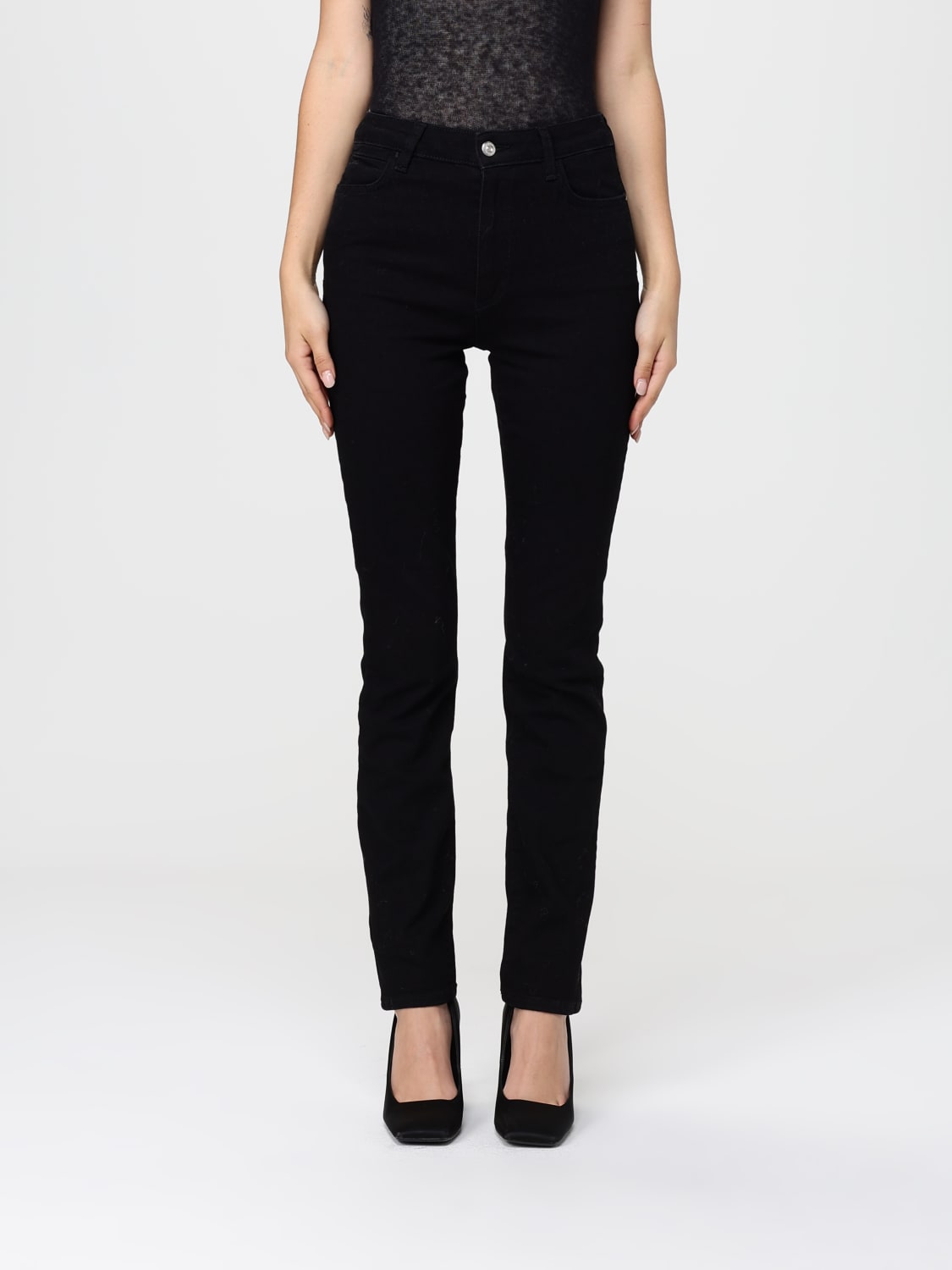 BOSS VAQUEROS: Vaqueros mujer Boss, Negro - Img 1