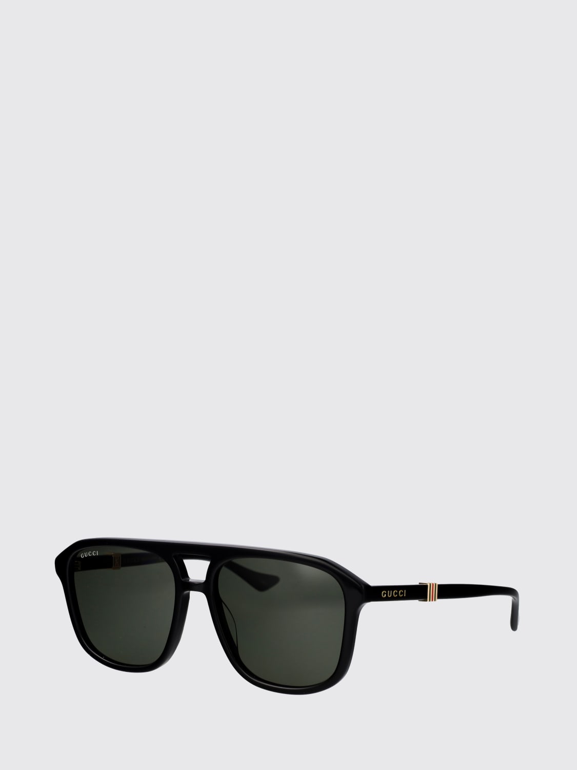 GUCCI SUNGLASSES: Sunglasses men Gucci, Black - Img 1
