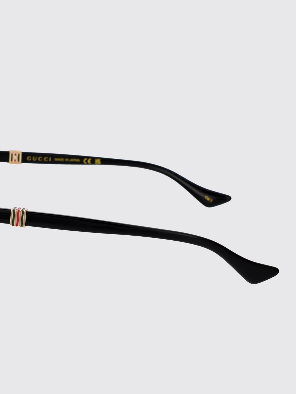 GUCCI SUNGLASSES: Sunglasses men Gucci, Black - Img 3