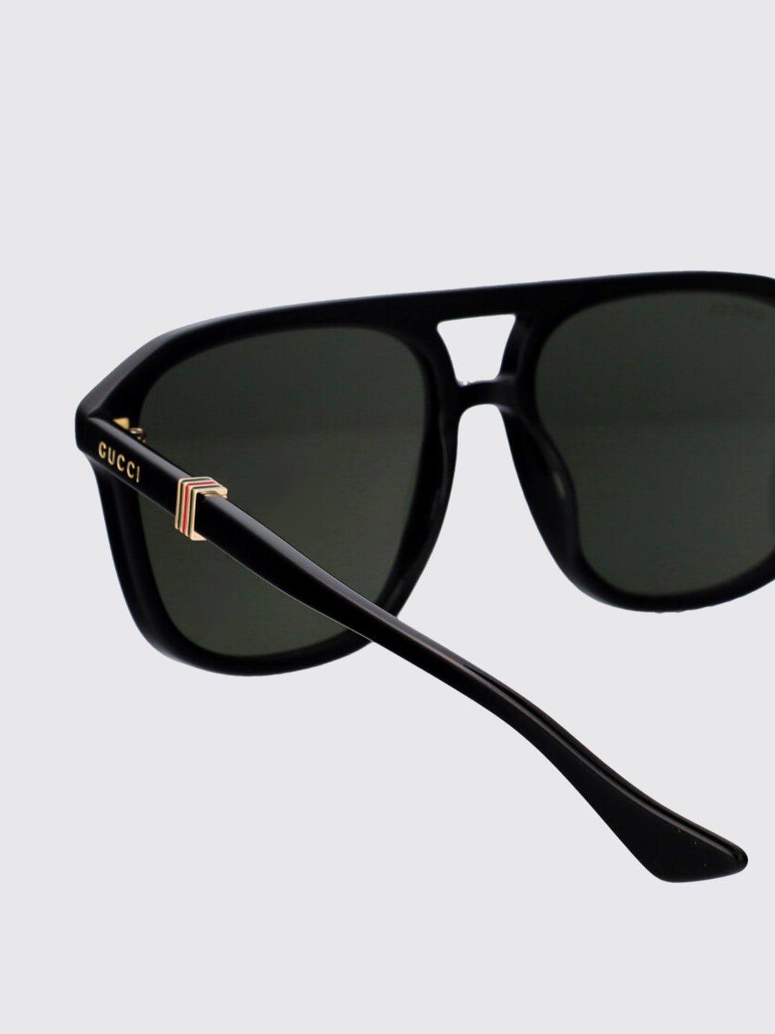 GUCCI SUNGLASSES: Sunglasses men Gucci, Black - Img 4