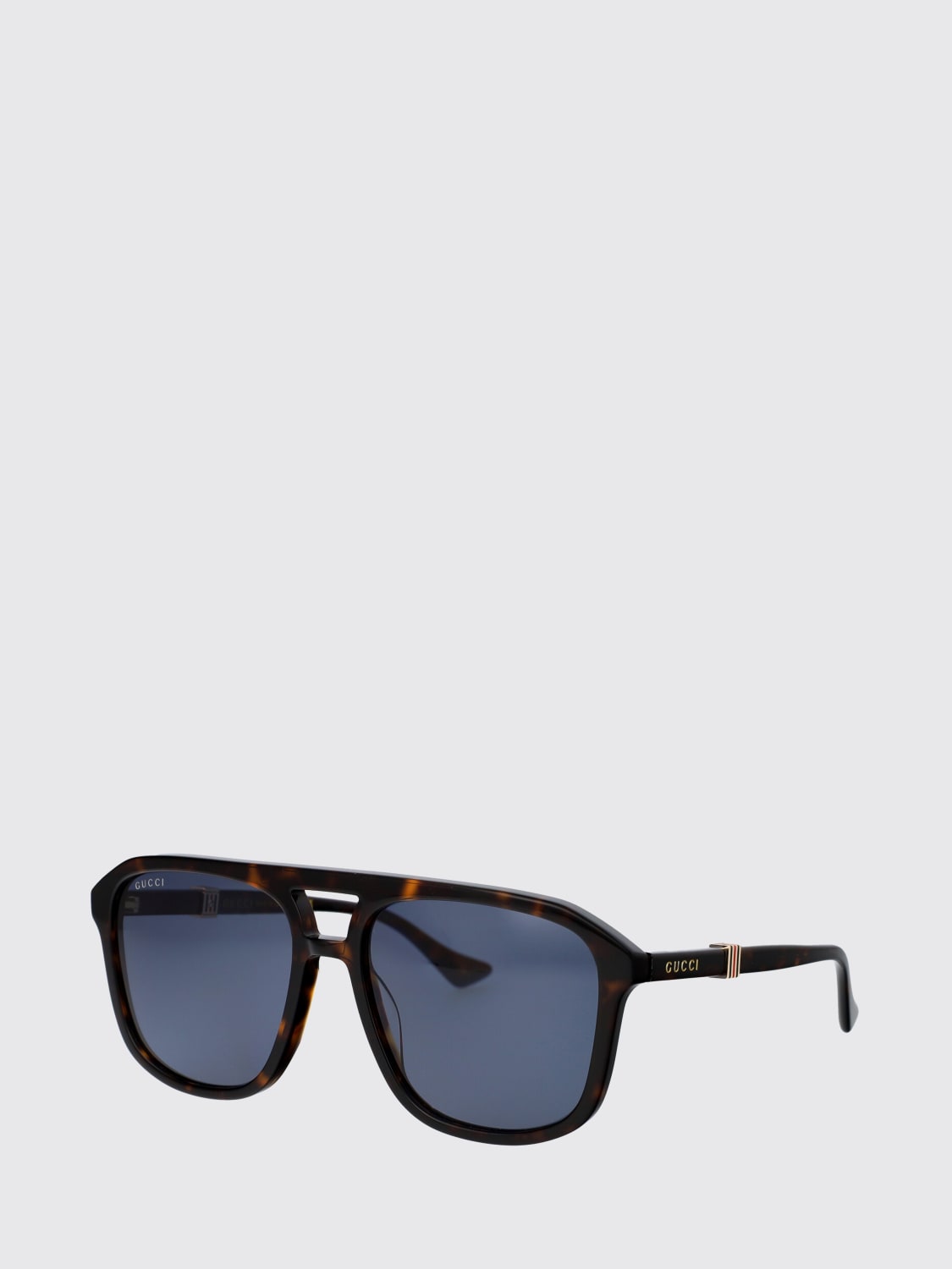 GUCCI SUNGLASSES: Sunglasses men Gucci, Brown - Img 1