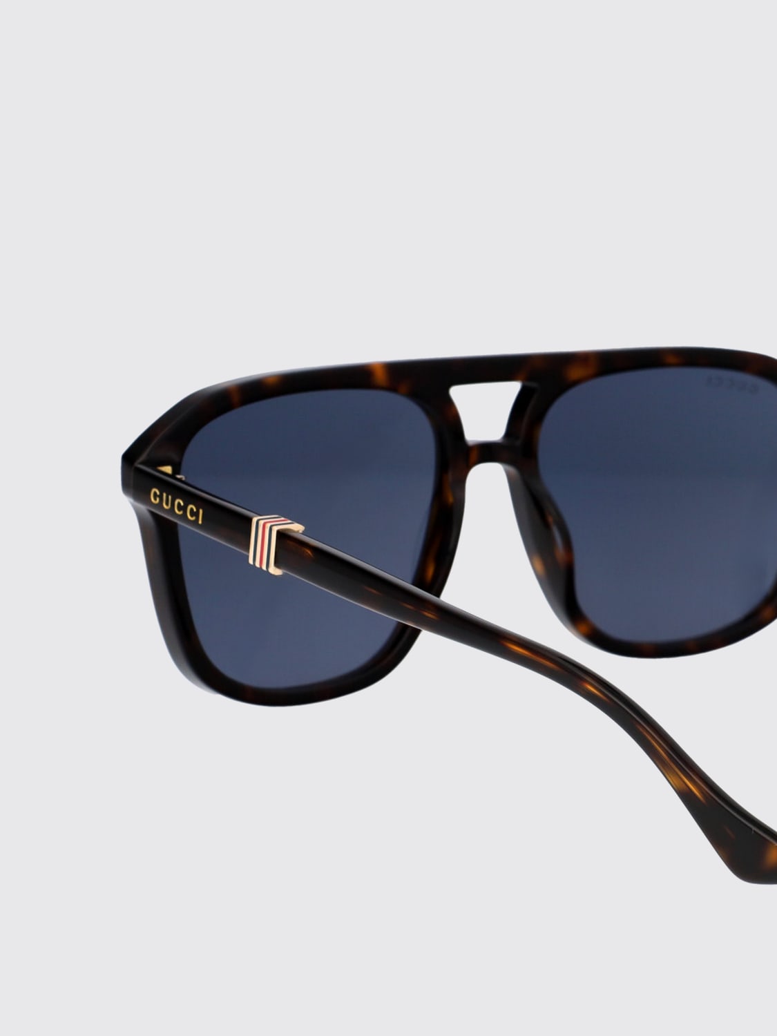 GUCCI SUNGLASSES: Sunglasses men Gucci, Brown - Img 4