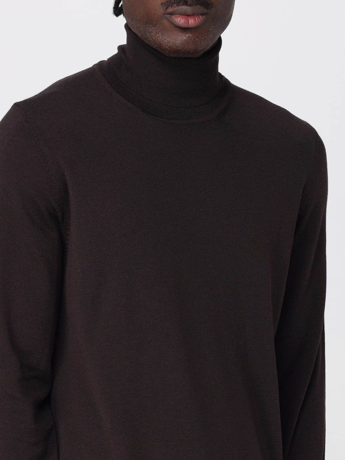 DONDUP СВИТЕР: Куртка Мужское Dondup, Коричневый - Img 3