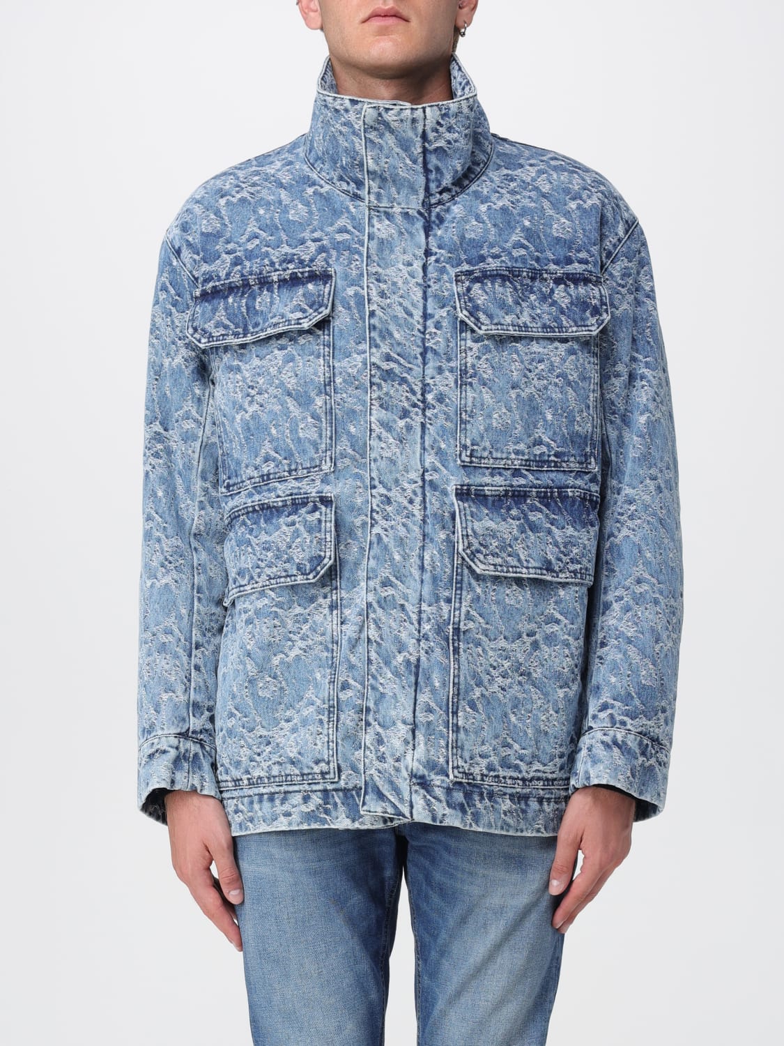 DONDUP MANTEL: Jacke herren Dondup, Denim - Img 1