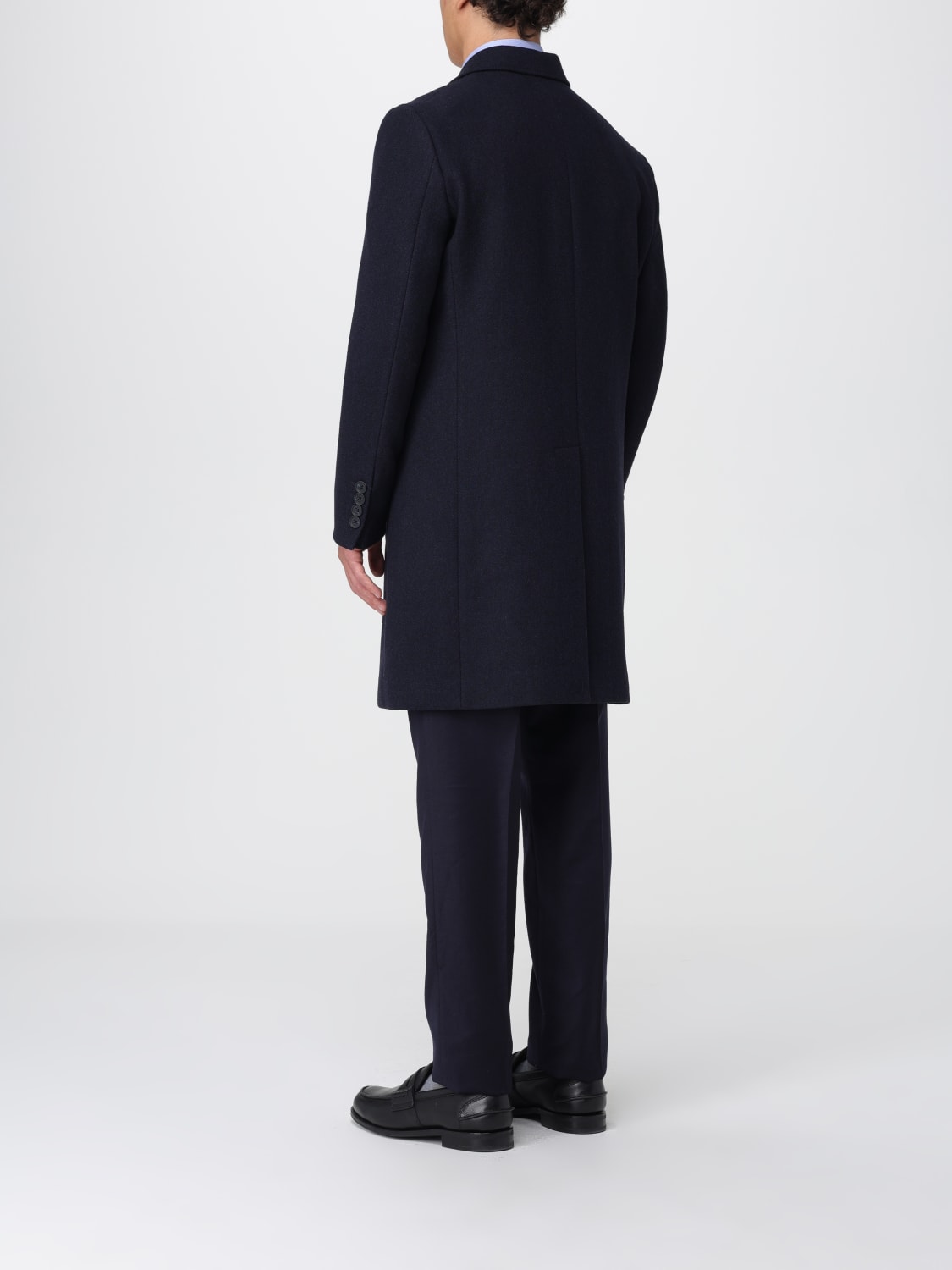 MANUEL RITZ MANTEL: Mantel herren Manuel Ritz, Blau - Img 2