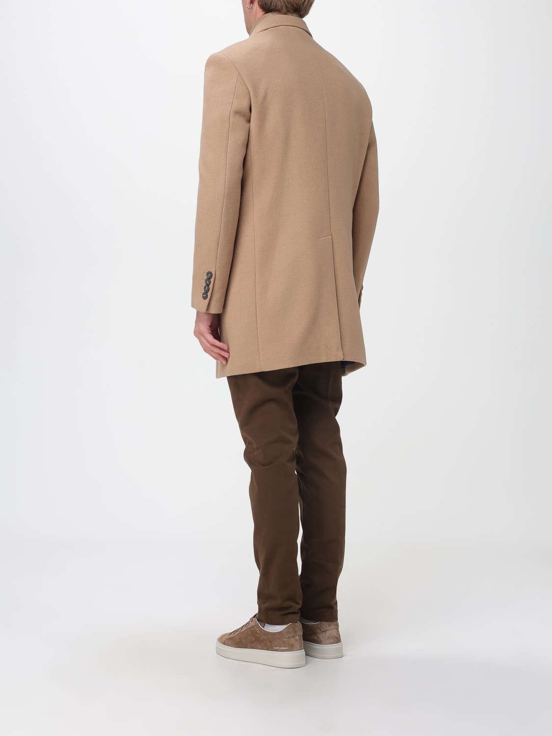 MANUEL RITZ COAT: Coat men Manuel Ritz, Camel - Img 2