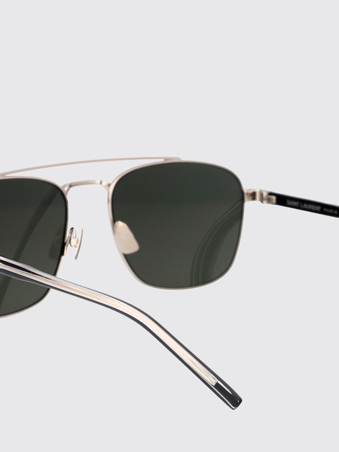 SAINT LAURENT SUNGLASSES: Sunglasses men Saint Laurent, Silver - Img 4