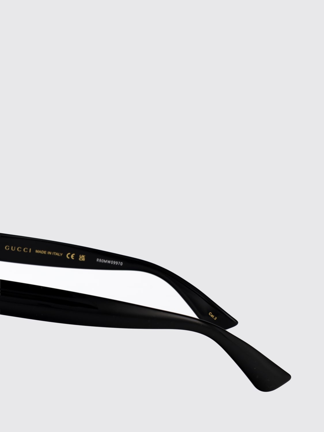 GUCCI SUNGLASSES: Sunglasses woman Gucci, Black - Img 3