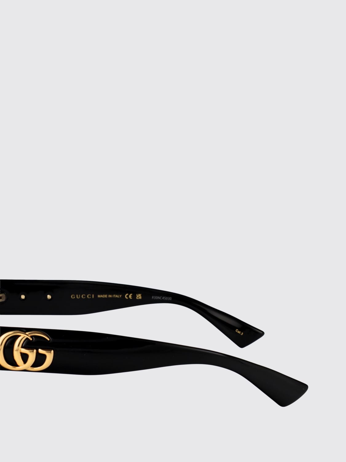 GUCCI SUNGLASSES: Sunglasses woman Gucci, Black - Img 3