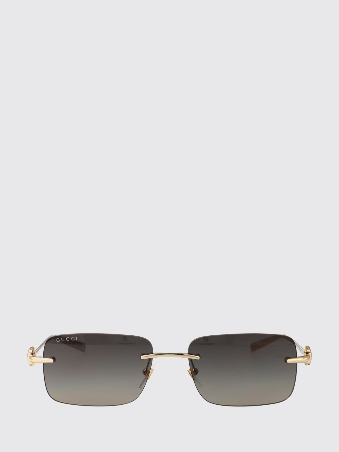 GUCCI SUNGLASSES: Sunglasses men Gucci, Gold - Img 2