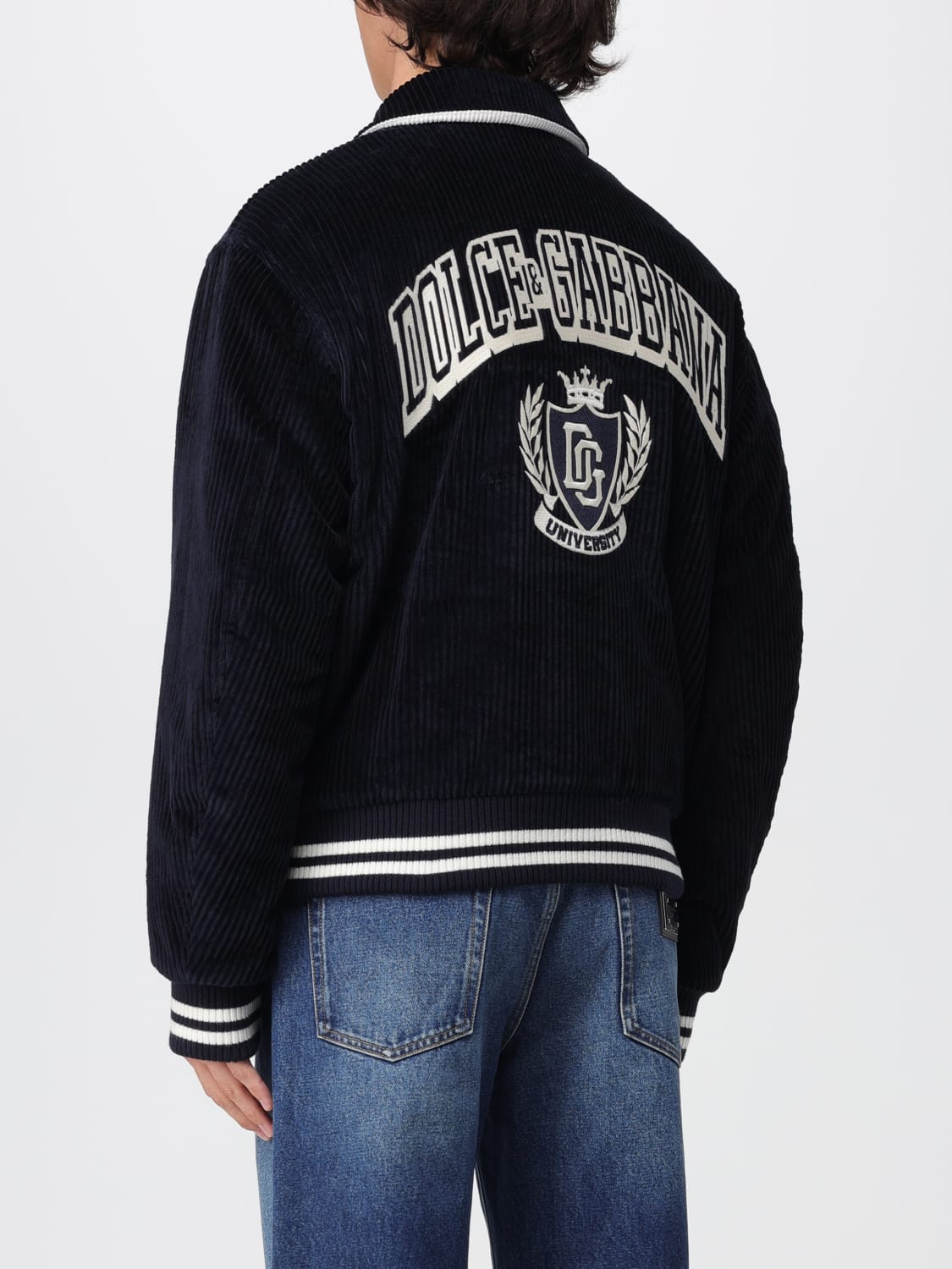 DOLCE & GABBANA JACKET: Jacket men Dolce & Gabbana, Blue - Img 3