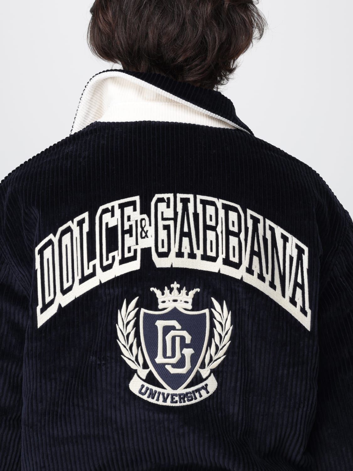 DOLCE & GABBANA JACKET: Jacket men Dolce & Gabbana, Blue - Img 5