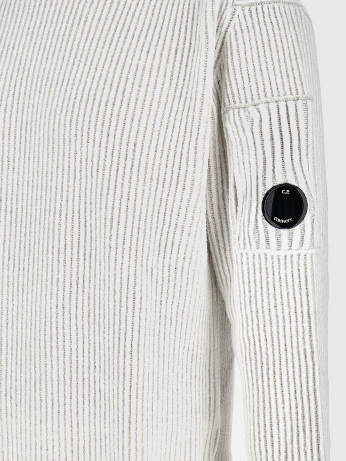 C.P. COMPANY SWEATER: Sweater men C.P. Company, White - Img 3