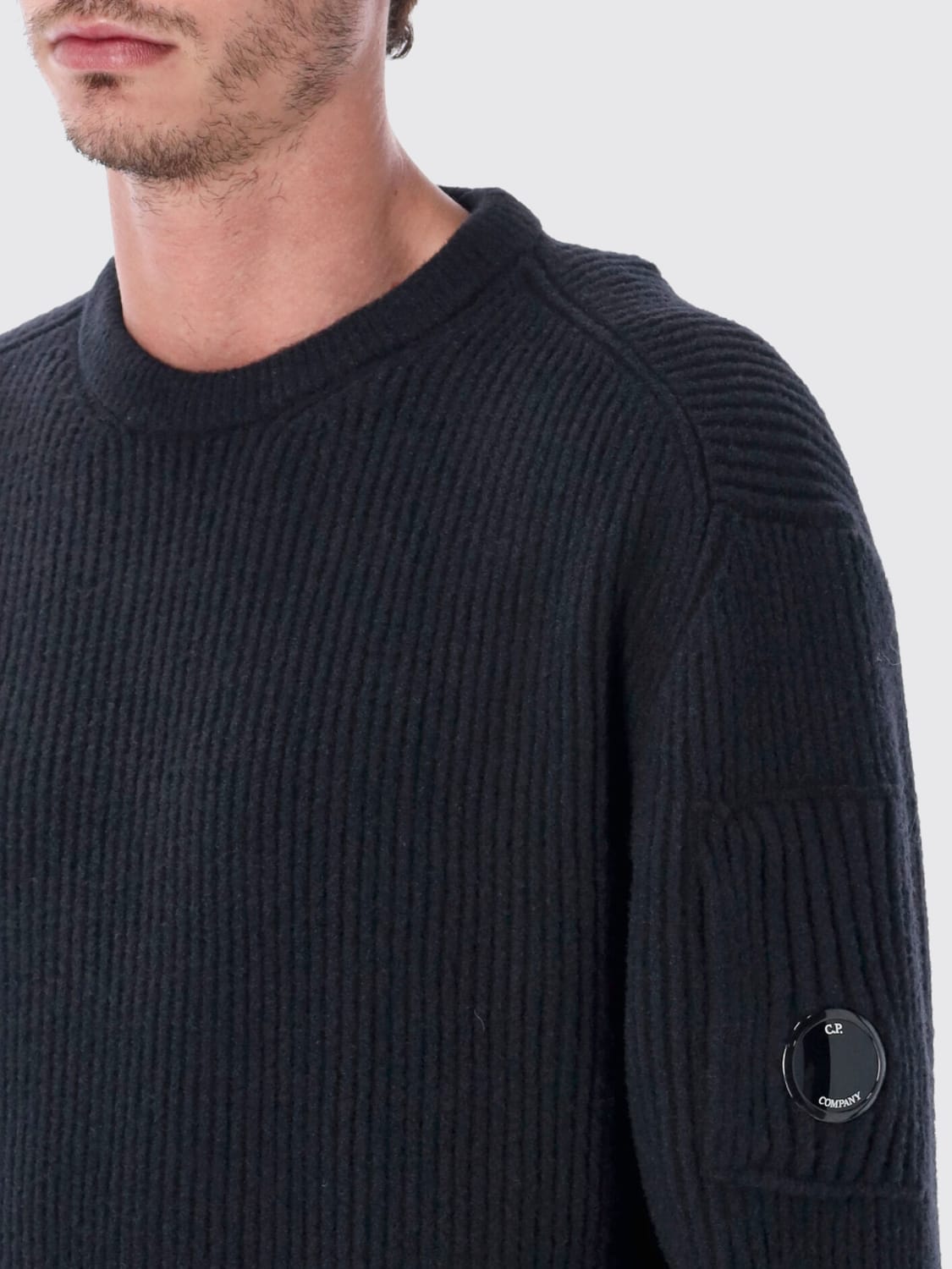 C.P. COMPANY SWEATER: Sweater men C.P. Company, Black - Img 3