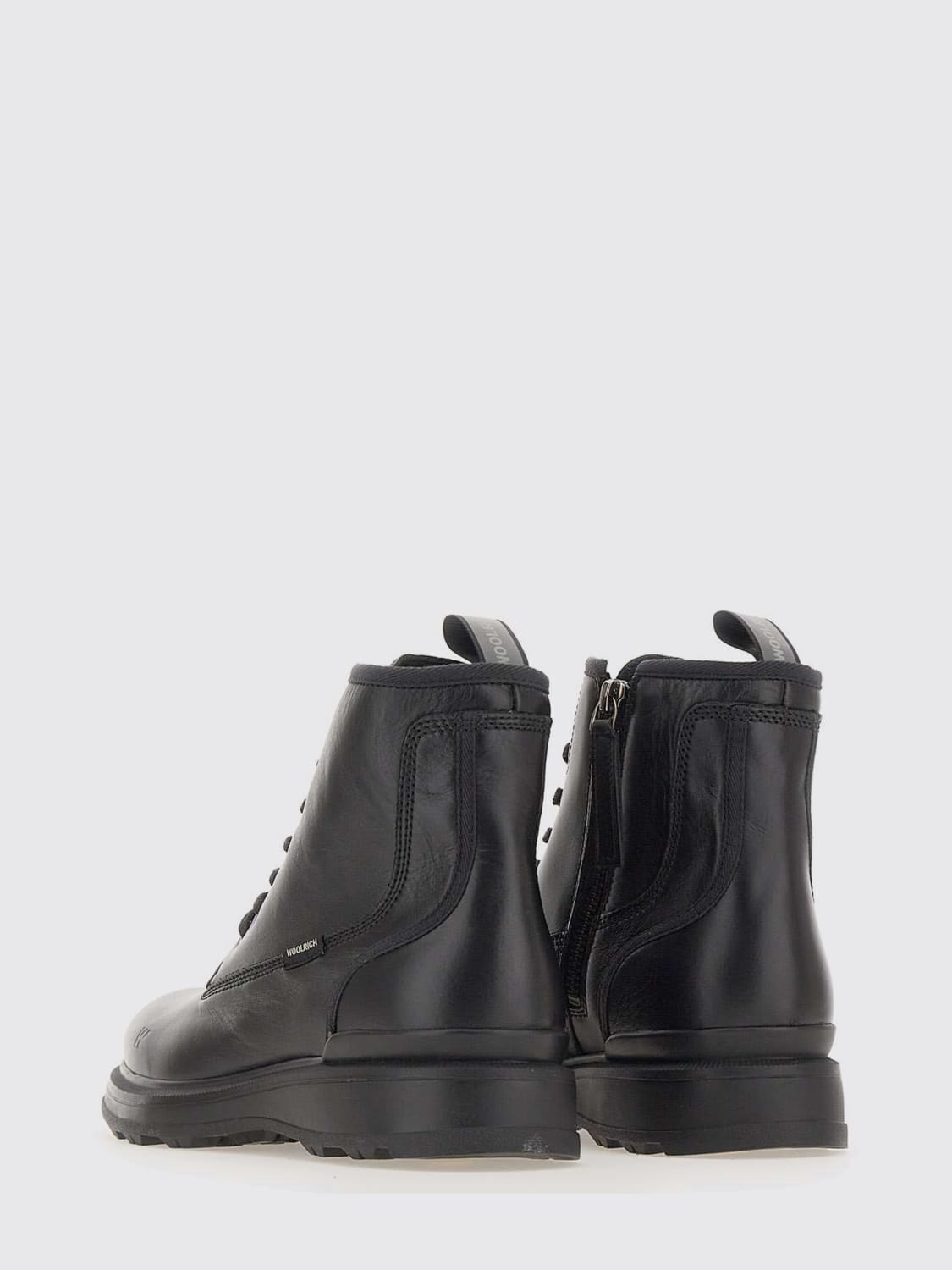 WOOLRICH BOOTS: Flat ankle boot woman Woolrich, Black - Img 3