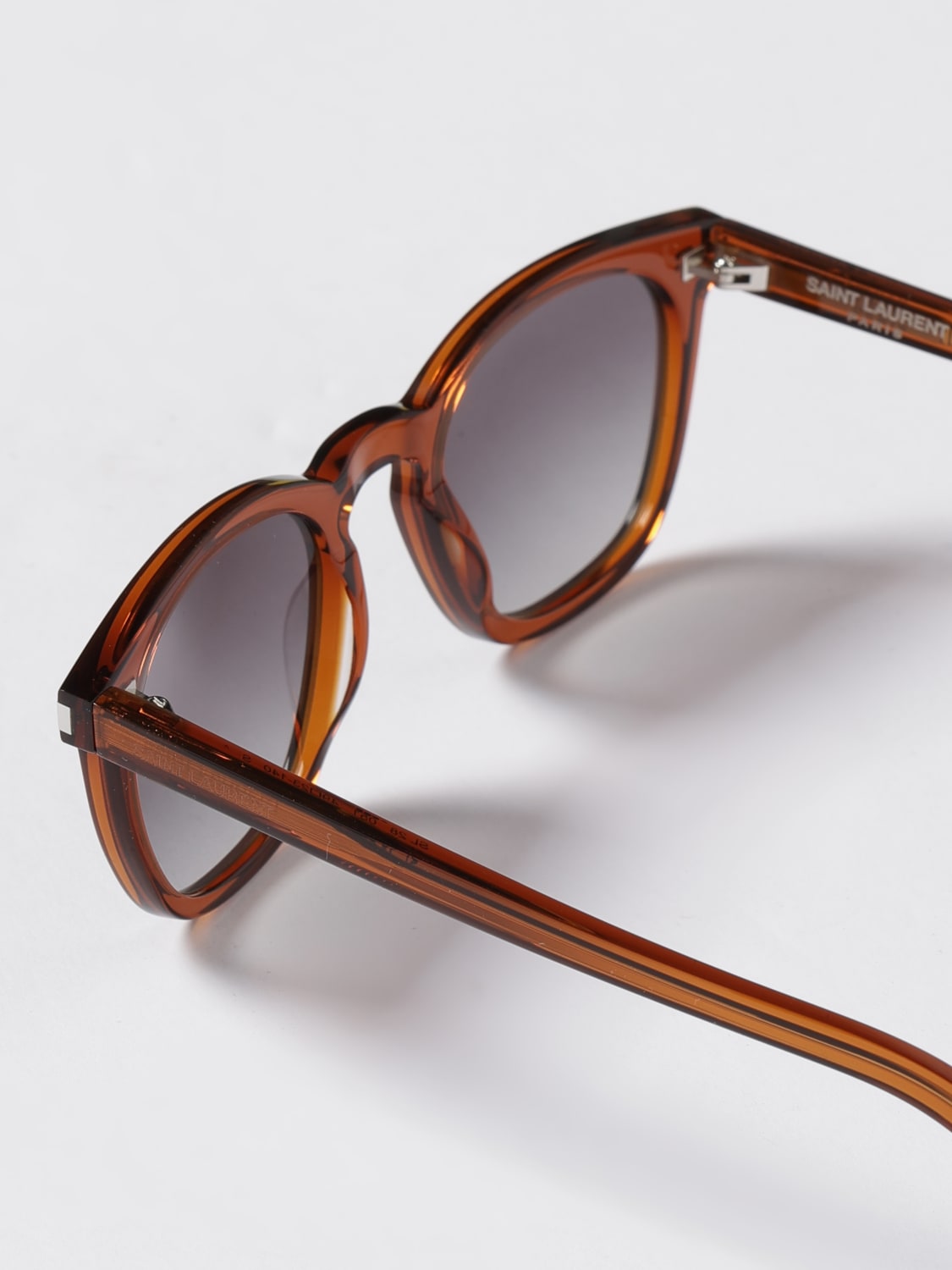 SAINT LAURENT SUNGLASSES: Sunglasses men Saint Laurent, Brown - Img 4
