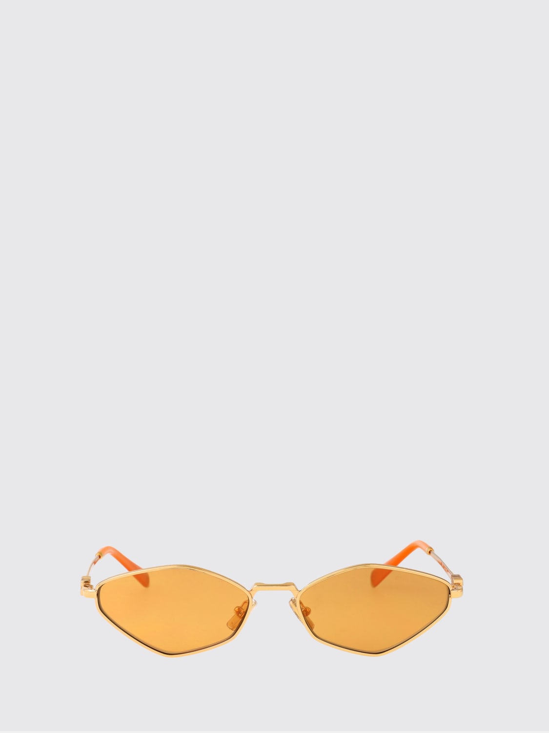 MIU MIU SUNGLASSES: Sunglasses woman Miu Miu, Gold - Img 2