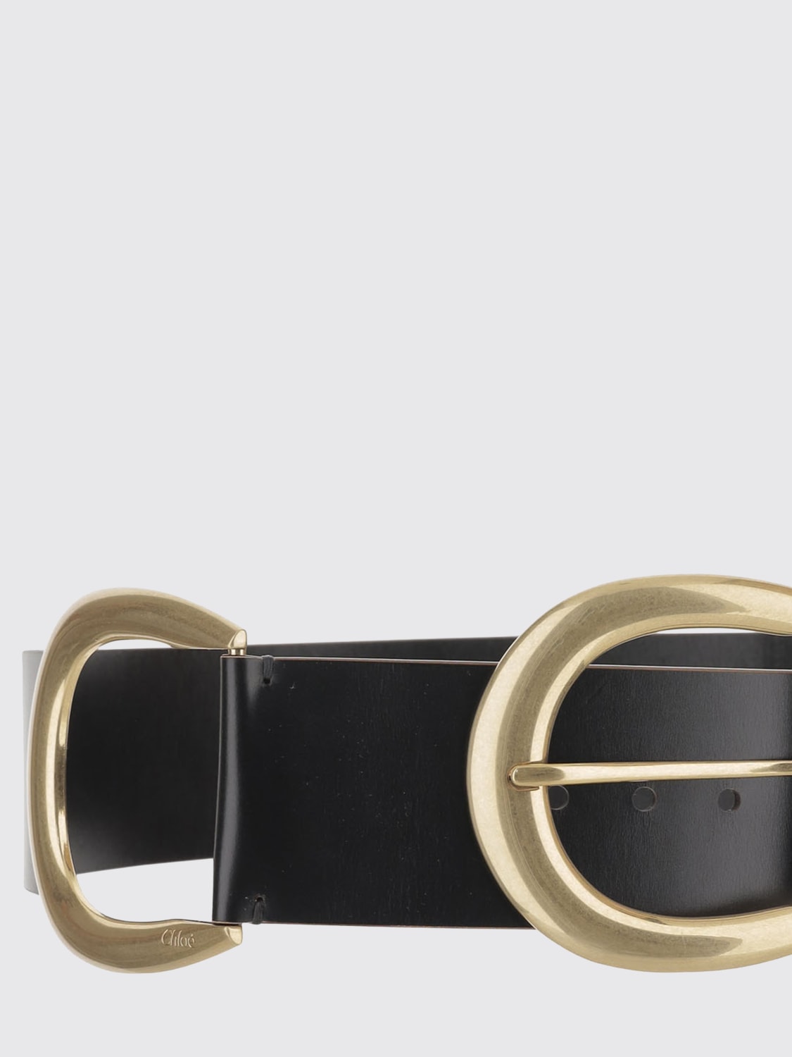 CHLOÉ BELT: Belt woman ChloÉ, Black - Img 2