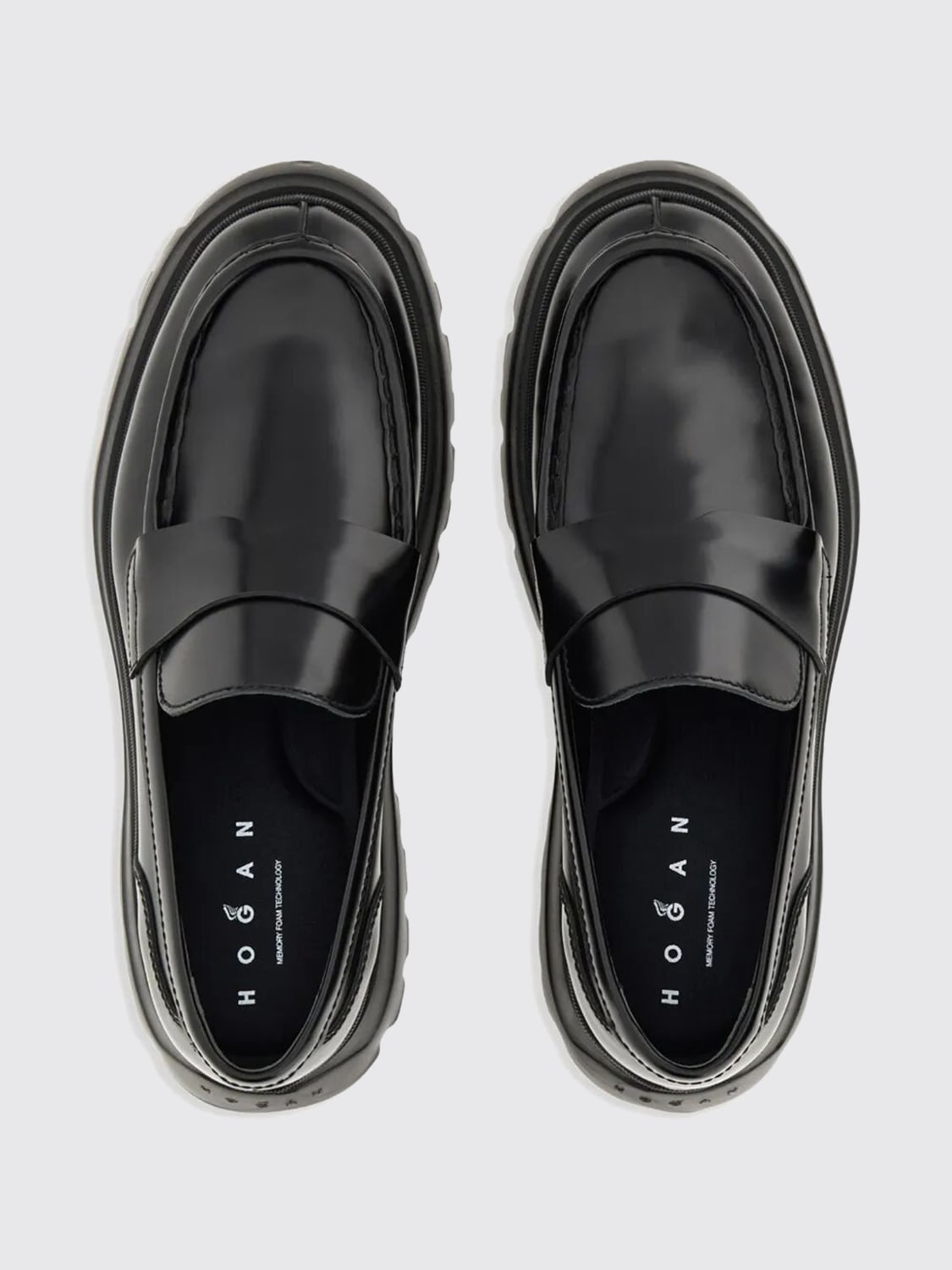 HOGAN MOKASSINS: Schuhe herren Hogan, Schwarz - Img 5