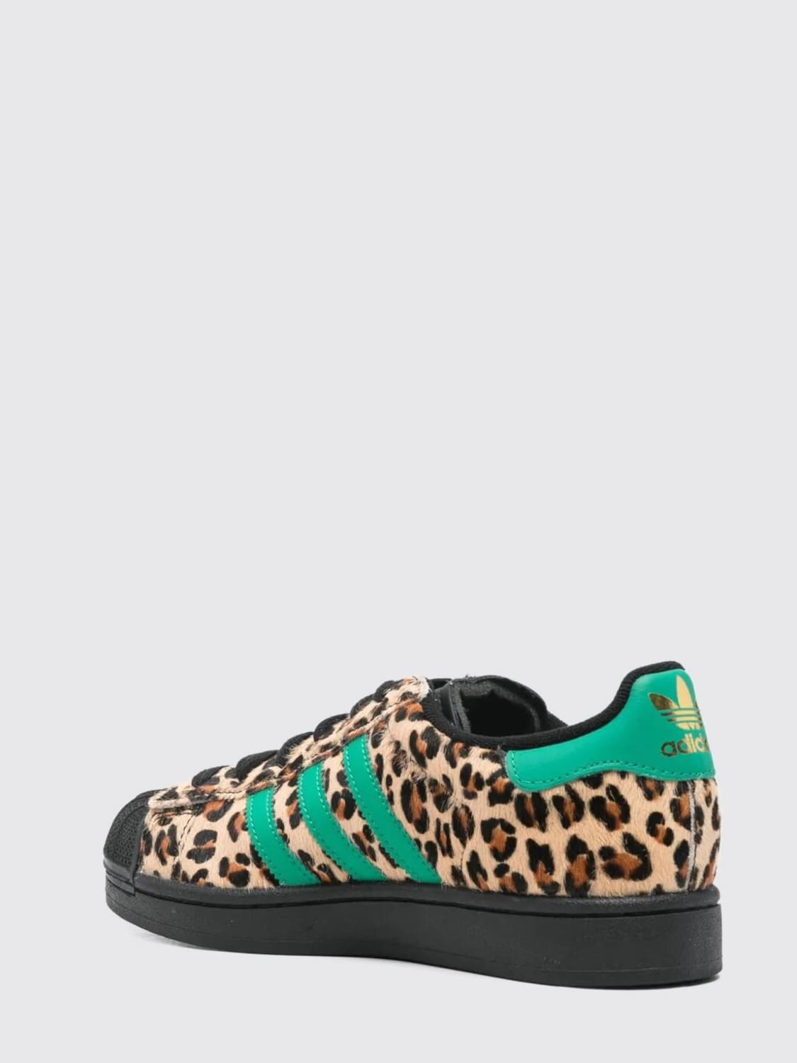ADIDAS ORIGINALS SNEAKERS: Sneakers Superstar II Adidas Originals in cavallino animalier , Fantasia - Img 3