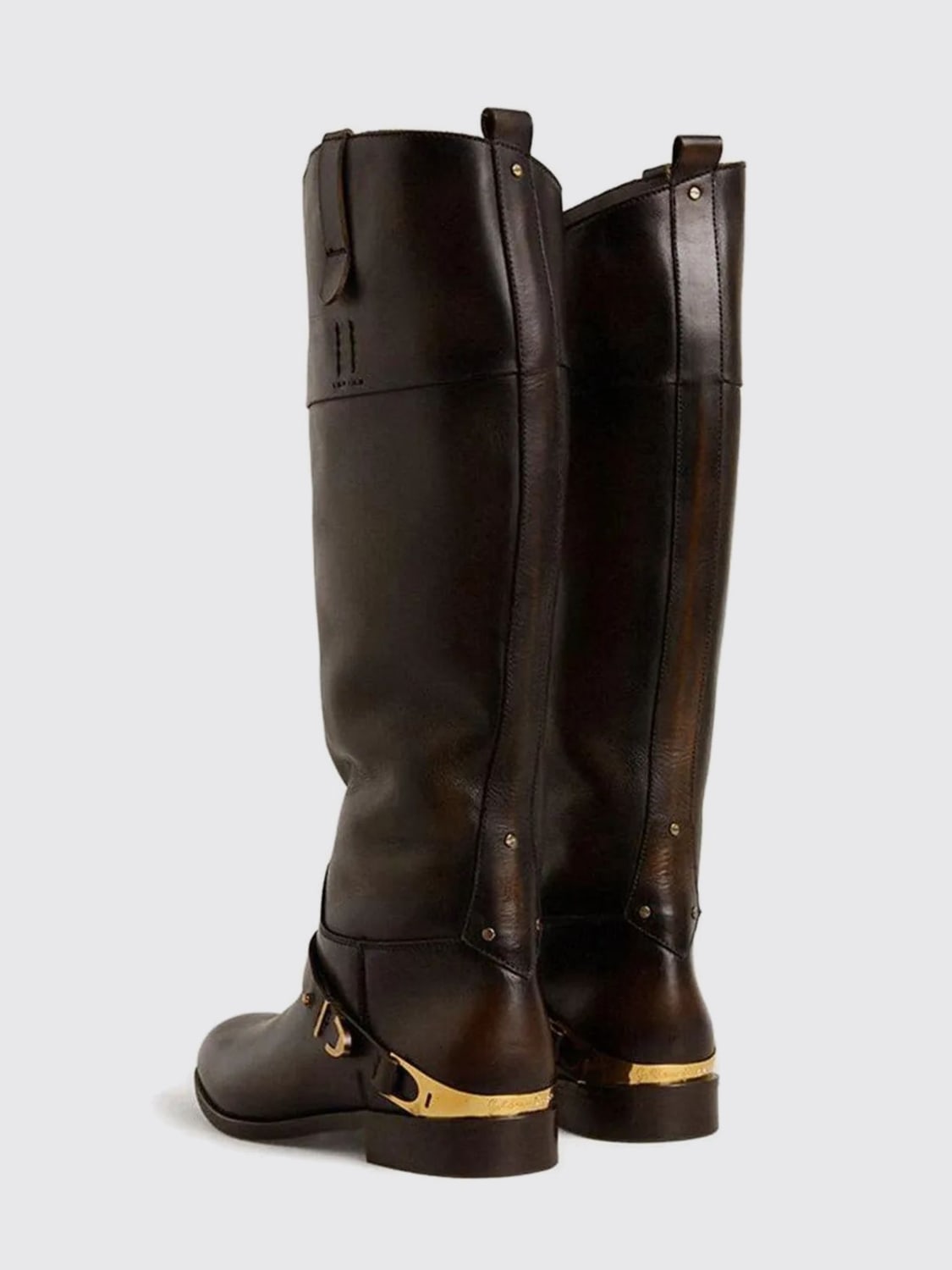 GOLDEN GOOSE BOOTS: Shoes woman Golden Goose, Brown - Img 3