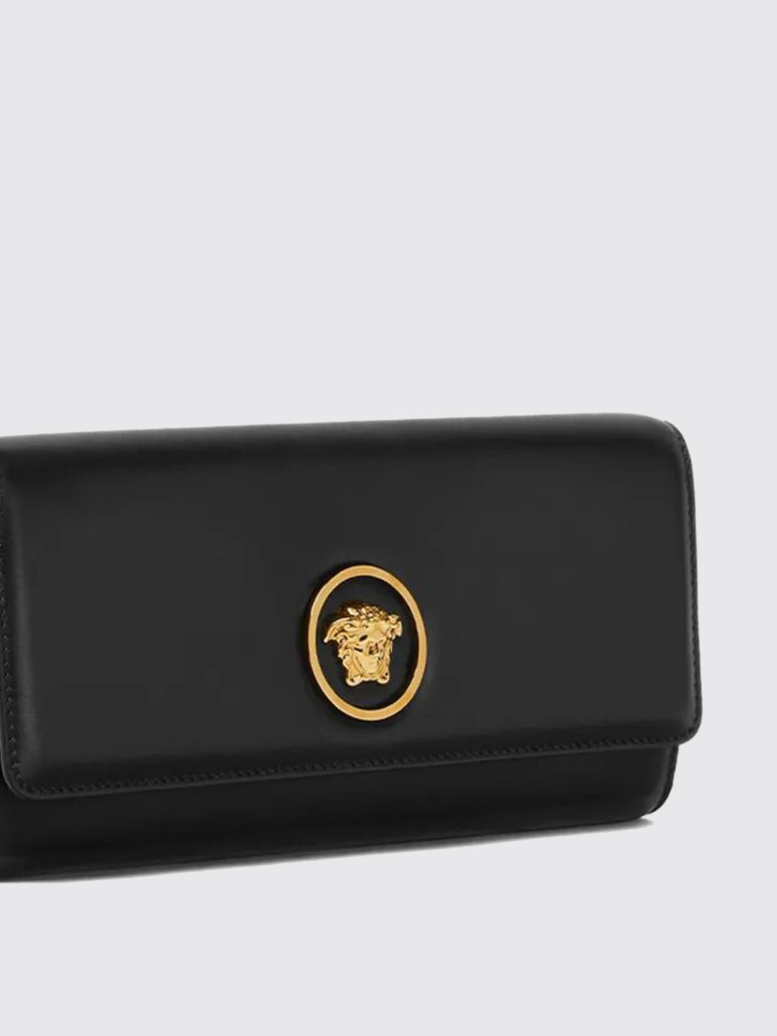 VERSACE CLUTCH: Shoulder bag woman Versace, Black - Img 4