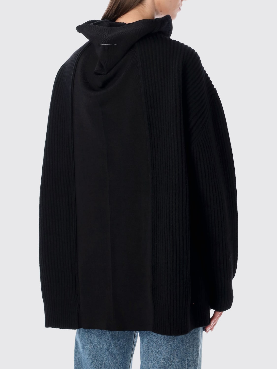 MM6 MAISON MARGIELA СВИТЕР: Свитер Женское Mm6 Maison Margiela, Черный - Img 2