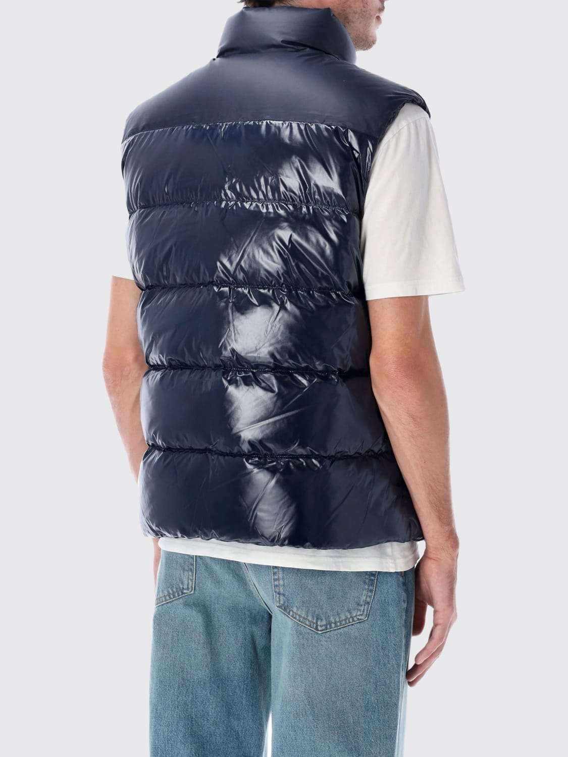 PYRENEX SUIT VEST: Jacket men Pyrenex, Blue - Img 2
