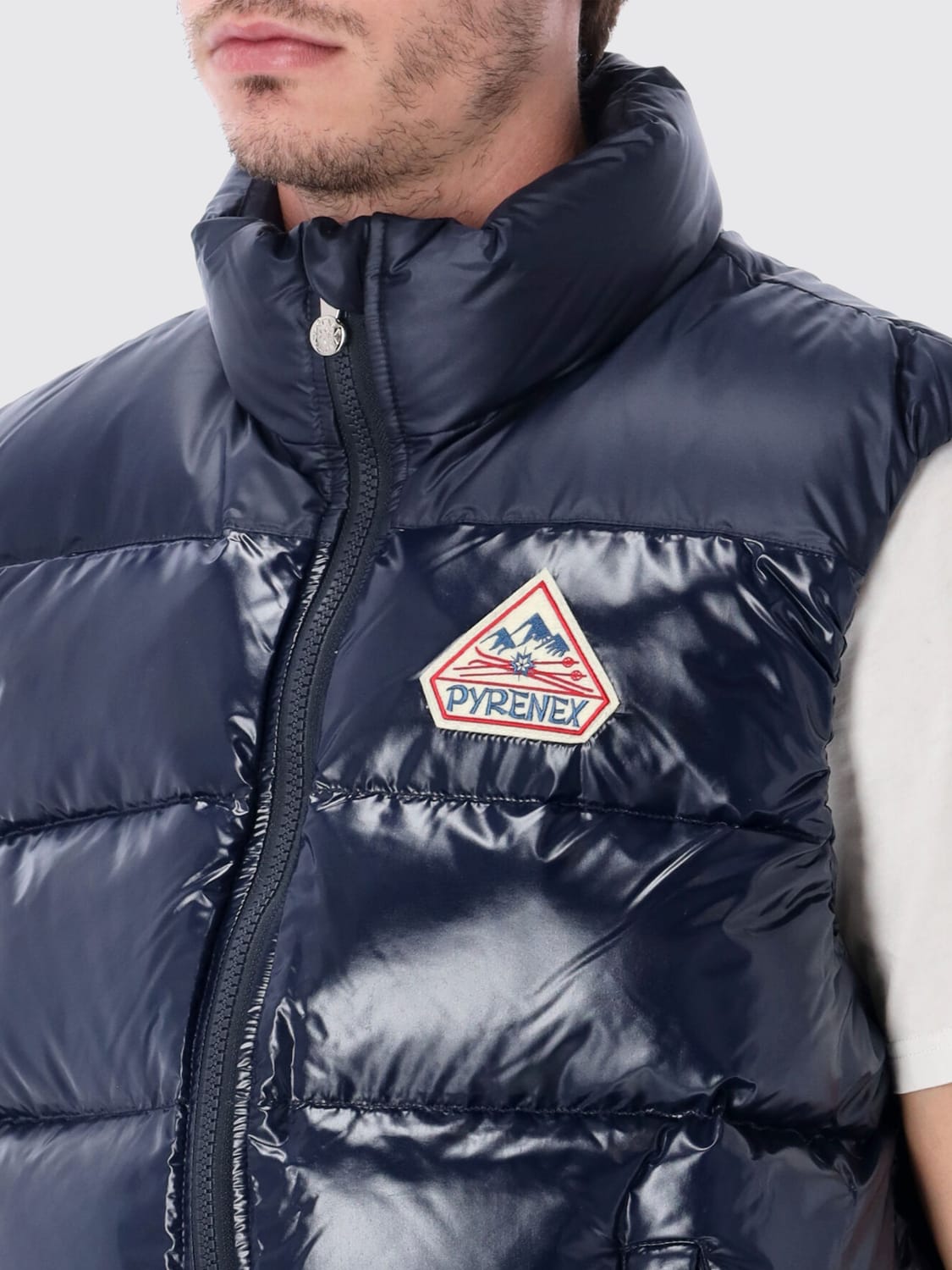 PYRENEX SUIT VEST: Jacket men Pyrenex, Blue - Img 3