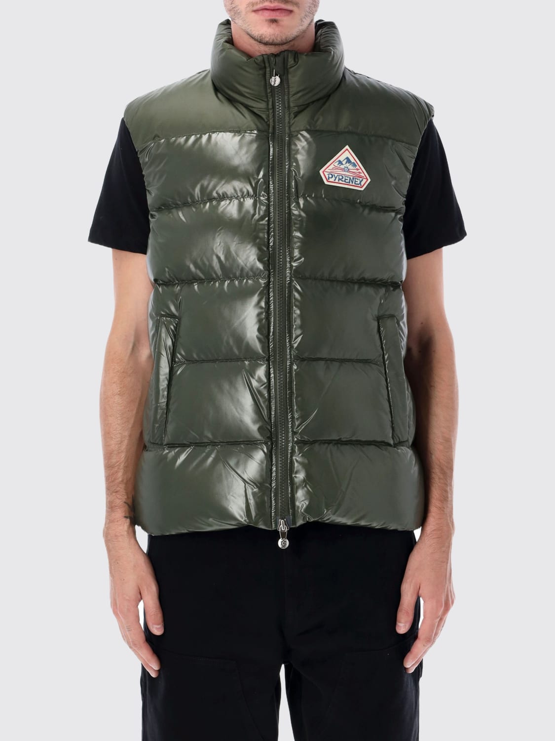 PYRENEX SUIT VEST: Jacket men Pyrenex, Kaki - Img 1