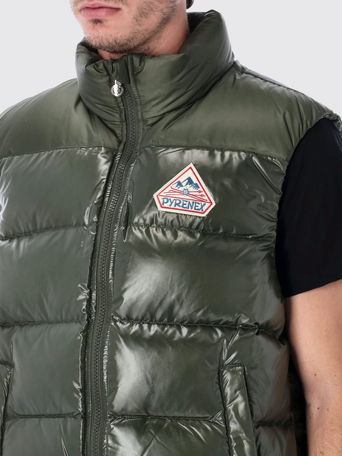 PYRENEX SUIT VEST: Jacket men Pyrenex, Kaki - Img 3