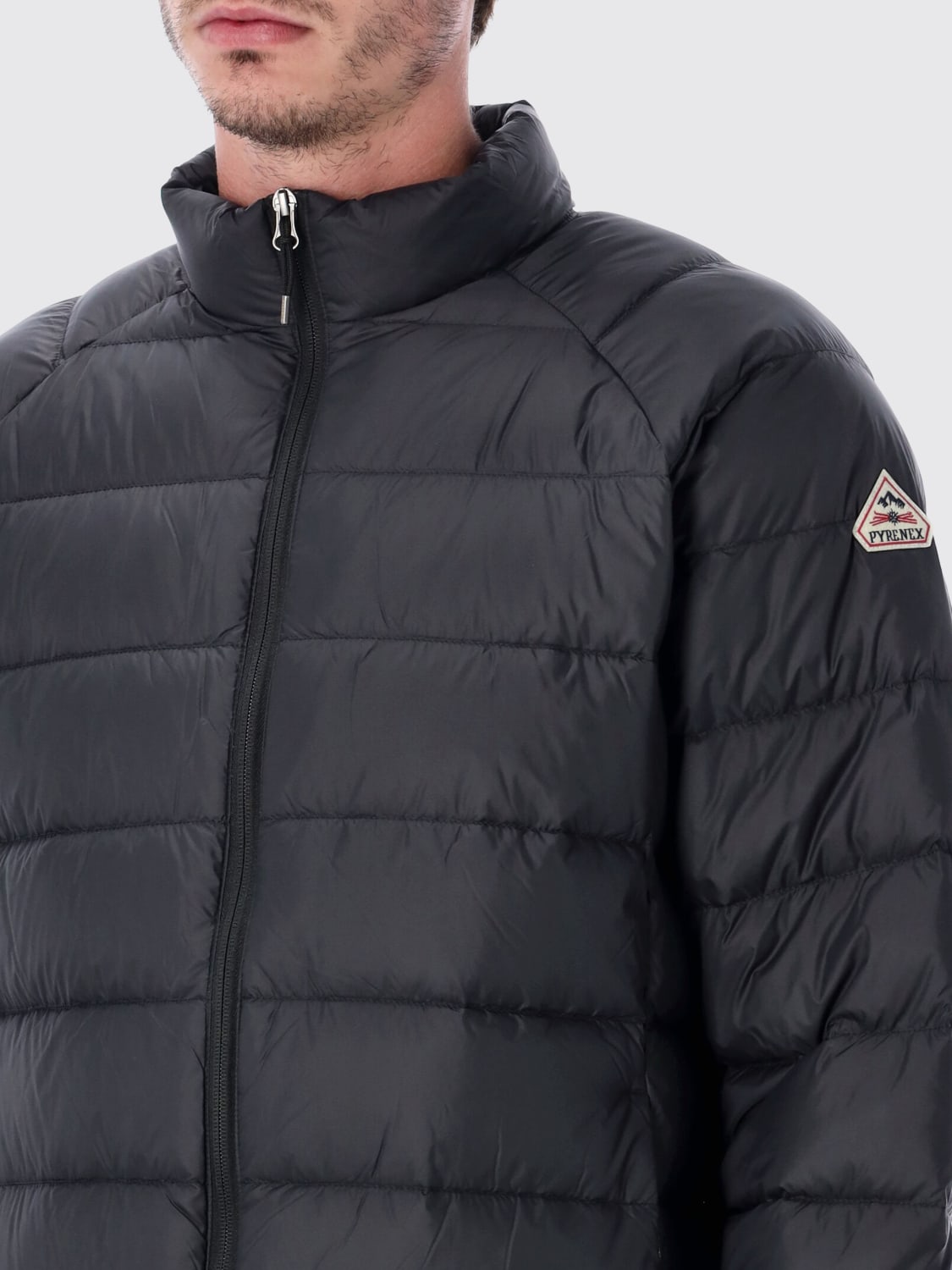 PYRENEX GIACCA: Piumino in nylon con zip Pyrenex, Nero - Img 3