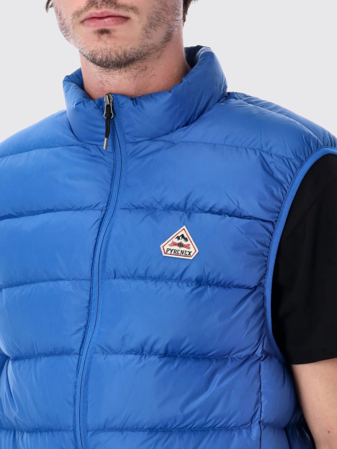 PYRENEX SUIT VEST: Jacket men Pyrenex, Blue - Img 3