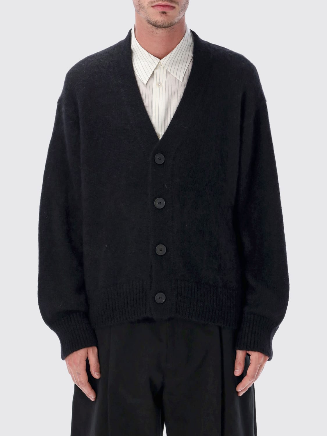 STUDIO NICHOLSON SWEATER: Sweater men Studio Nicholson, Black - Img 1