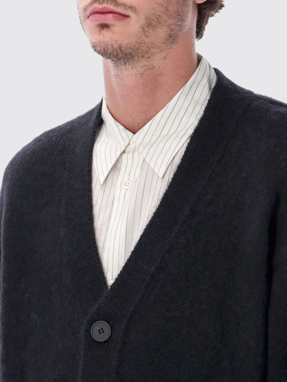 STUDIO NICHOLSON SWEATER: Sweater men Studio Nicholson, Black - Img 3