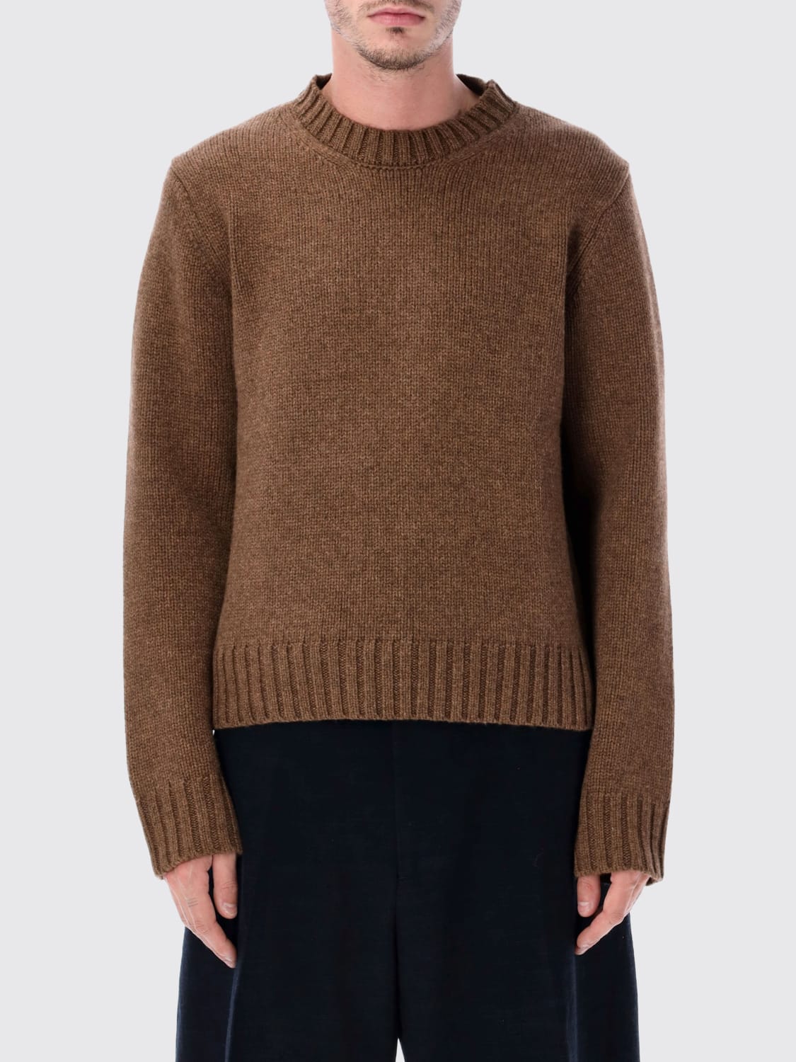 STUDIO NICHOLSON PULLOVER: Pullover herren Studio Nicholson, Braun - Img 1