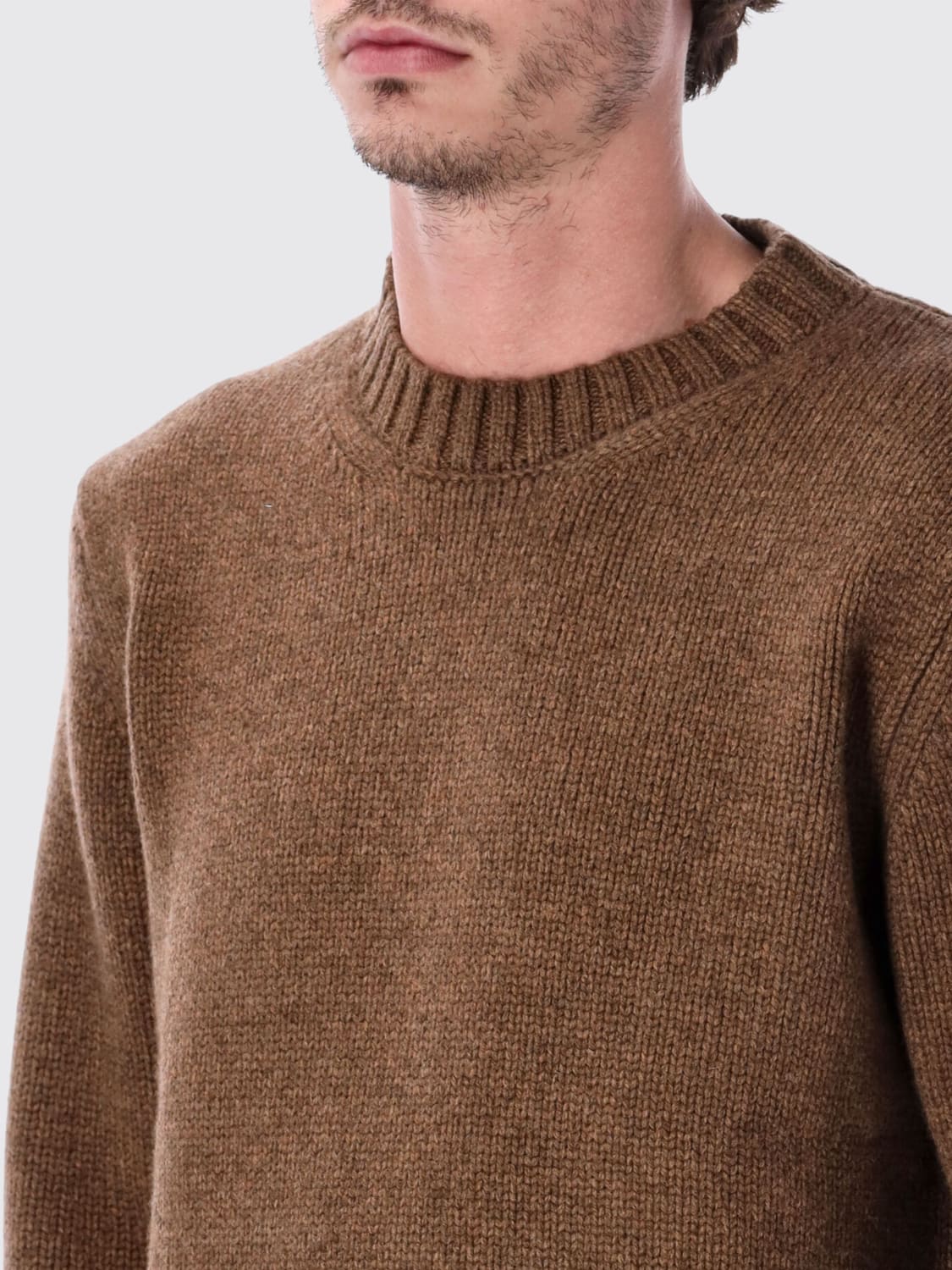 STUDIO NICHOLSON PULLOVER: Pullover herren Studio Nicholson, Braun - Img 3