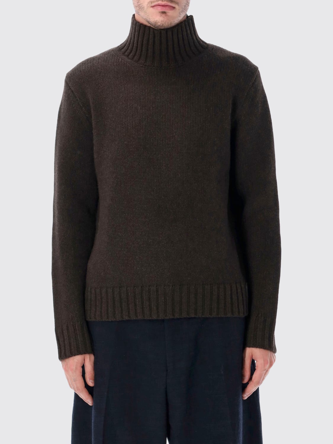 STUDIO NICHOLSON PULLOVER: Pullover herren Studio Nicholson, Braun - Img 1